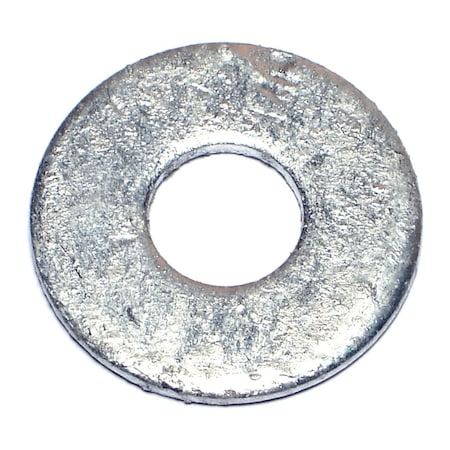 Midwest Fastener Flat Washer, For Screw Size 5/8" , Steel Galvanized Finish, 65 PK 05629